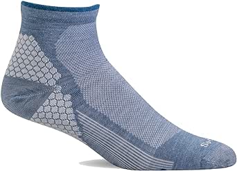 Sockwell Women's Plantar Sport Quarter Sock