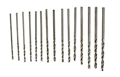 SE Drills, 15pc Metric Set w/Pouch, 1.05-2.0mm