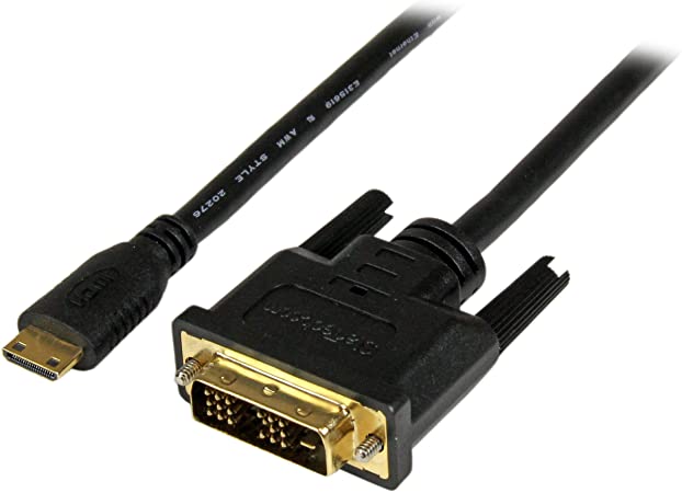 StarTech.com 3m Mini HDMI to DVI-D Cable - M/M - 3 meter Mini HDMI to DVI Cable - 19 pin HDMI (C) Male to DVI-D Male - 1920x1200 Video (HDCDVIMM3M)