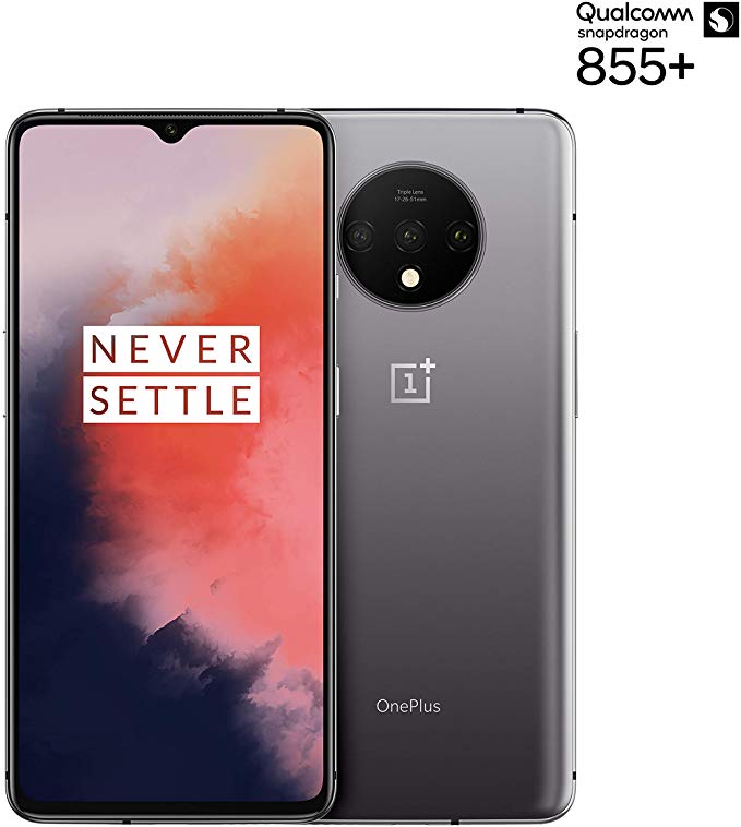 OnePlus 7T 8 GB RAM 128 GB UK SIM-Free Smartphone - Frosted Silver (2 Year Manufacturer Warranty)
