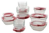 Rubbermaid Easy Find Lid Glass Food Storage Set 22-piece
