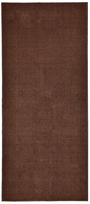 Solid Brown or Beige Roll Runner 27 in or 31 1/2 in or 36 in Wide x Custom Size of Your Length Choice Slip Resistant Rubber Back Area Rugs and Runners (Brown, 8 ft x 36 in)