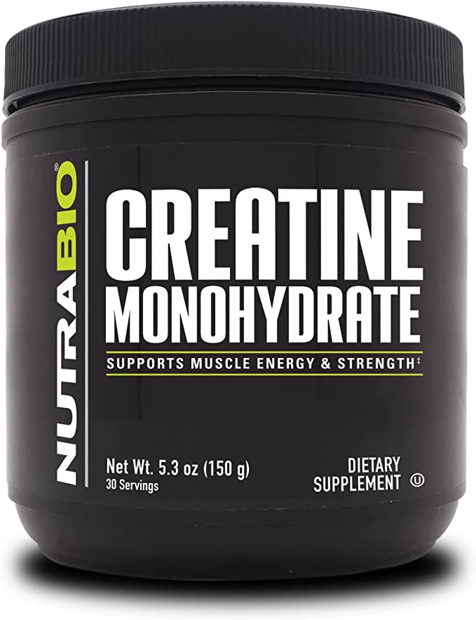 NutraBio Creatine monohydrate - 150 Grams 150 gram