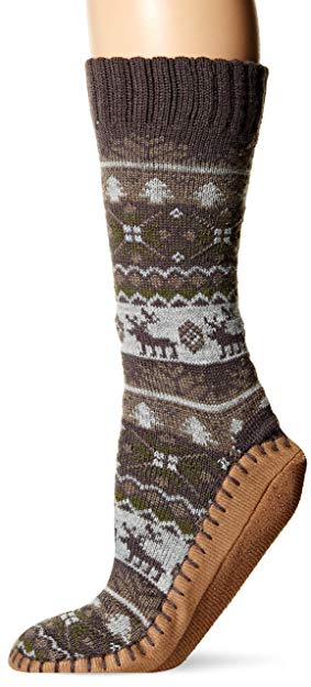 MUK LUKS Men's Slipper Socks