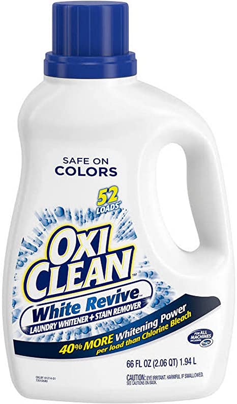 1 Big Bottle 66 oz- Oxiclean White Revive Stain Remover 66 oz (Bigger Bottle)