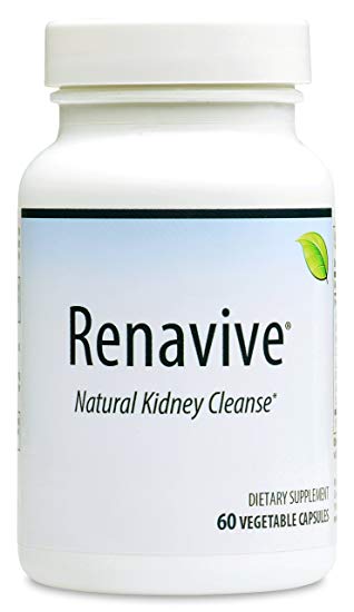 Renavive - Kidney Stone Cleanse (3 Bottles) | Kidney Stones Made Easy | Fast Relief | Dissolve Kidney Stones | Protect Against Kidney Stones | Join Thousands of Users! 60 Vegetable Capsules