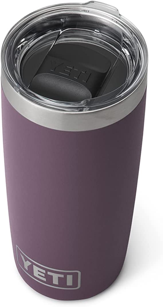 YETI Rambler 10 oz Tumbler, Stainless Steel, Vacuum Insulated with MagSlider Lid, Nordic Purple