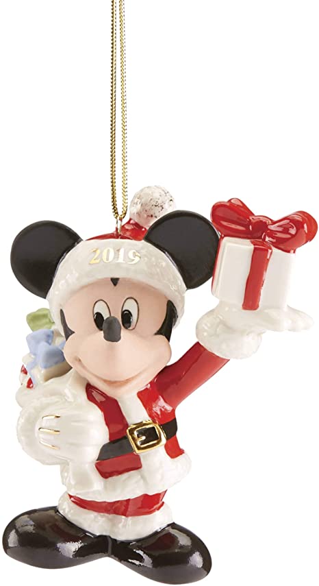 Lenox 884443 Disney 2019 Merry Mickey Ornament