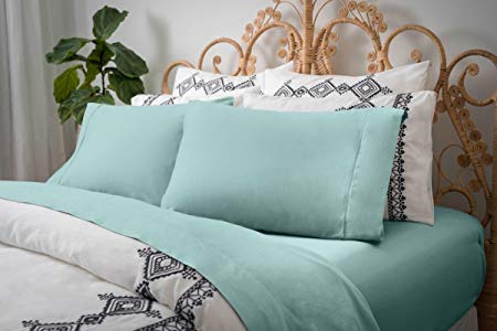 Magnolia Organics Dream Collection Sheet Set - Cal King, Clear Water