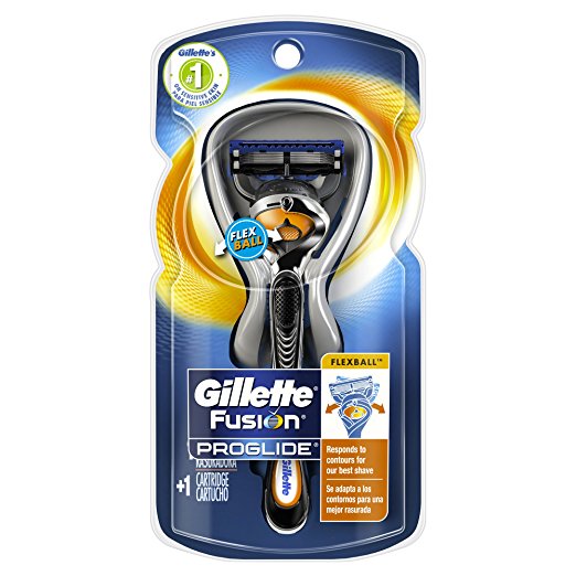 Gillette Fusion Proglide Manual Men's Razor With Flexball Handle Technology With 1 Razor Blade