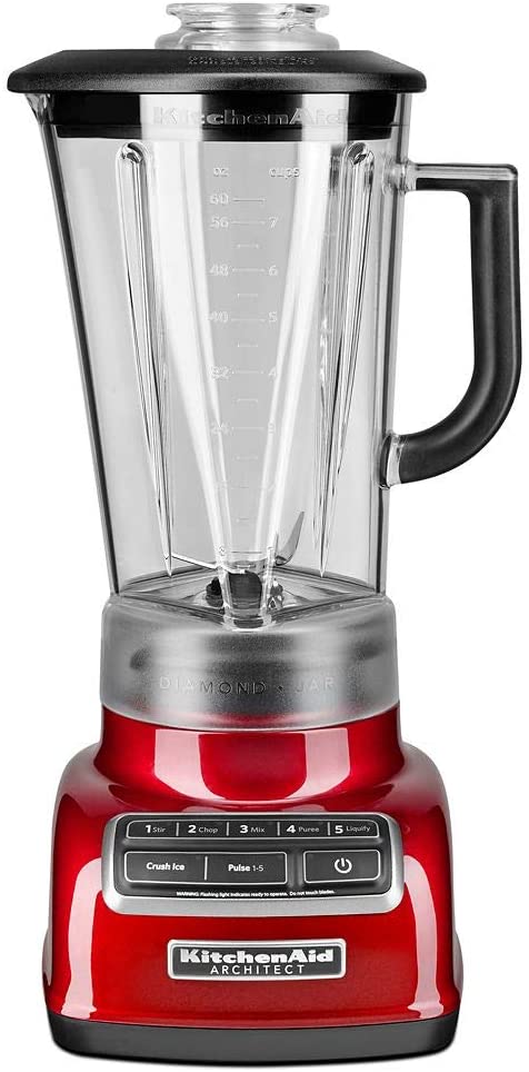 KitchenAid KSB1575AGD Architect 5-Speed Diamond Blender, Grenadine