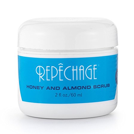 Repechage Honey and Almond Facial Scrub Natural Face Exfoliator 2fl oz.