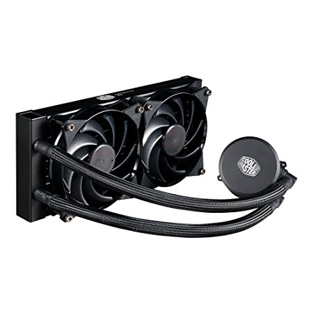 Cooler Master Masterliquid 240 All-In-One Cpu Liquid Cooler With Dual Chamber Pump