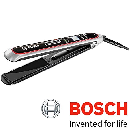 BOSCH® Pro-Salon Sensor Hair Straightener with Anti Hair Damage Sensor, LCD Display and Floating Plates