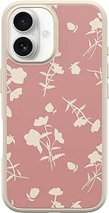 OtterBox iPhone 16 Symmetry Series Case - Pink Petals