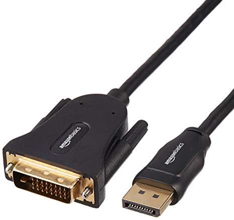 AmazonBasics DisplayPort to DVI Cable - 10 Feet