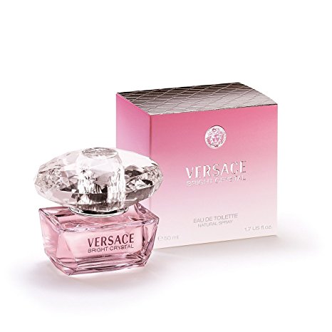 Versace Bright Crystal By Versace for Women Eau-de-toillete Spray, 1.7 Ounce