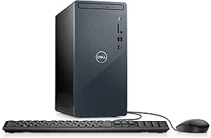 Dell Inspiron 3000 2023 Desktop 10-Core 13th Generation Intel Core i5-13400 Intel Iris Xe Graphics 64GB DDR4 2TB SSD   1TB HDD Wi-Fi | DVD Windows 10 Pro Blue