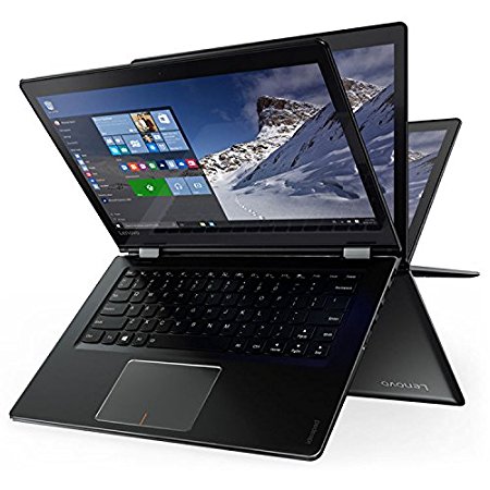 Lenovo Flex 4 14 2-IN-1 Laptop: i5-6200U | 256GB SSD | 8GB DDR4 | 14" FHD (1920x1080) TOUCHSREEN | Wireless AC | AMD R5 M430 2GB | Backlit | Windows 10 (Certified Refurbished)