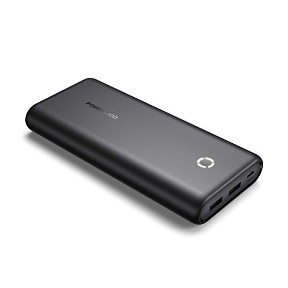 POWERADD EnergyCell 20000 Portable Charger, 20000mAh External Battery Pack with 2 USB Ports, Fast Charging Compatible for iPhone 11/11 pro/11 pro max Samsung Smartphones