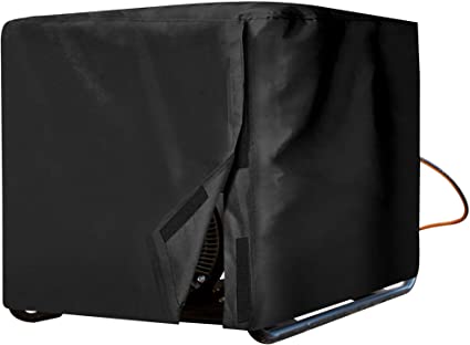 NEXCOVER Waterproof Universal Generator Cover - Weather/UV Resistant Cover 26 x 20 x 20 inch, for Most Portable Generators 3000-5000 Watt, Black