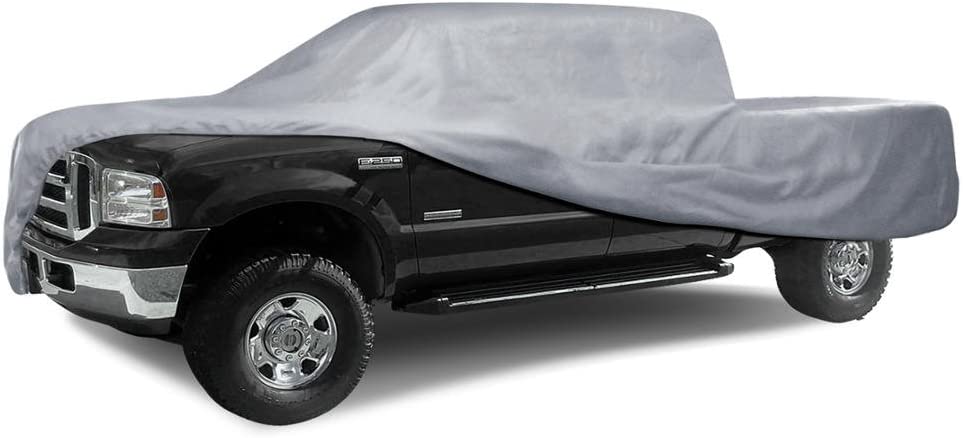 Motor Trend 3 Layer Premium Pick Up Truck Cover Outdoor Waterproof Lining - Full Size XXXXL