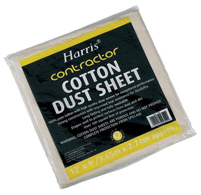 Harris Contractor 12 x 9ft Heavy Duty Dust Sheet