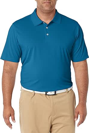 Amazon Essentials Men's Regular-Fit Quick-Dry Golf Polo Shirt-Discontinued Colors