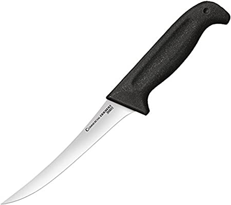 Cold Steel Commercial Series Fixed Blade Knife - Professional Knives for Kitchen, Hunting, Fishing, Butcher, Chef, Etc.