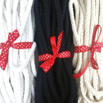 Sewing Craft 100% Cotton 1/4" Rope Sash Cord 160B - 10 Yard (Natural)