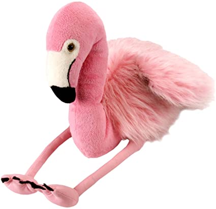 Wild Republic Flamingo Plush, Stuffed Animal, Plush Toy, Gifts for Kids, Cuddlekins 12 Inches