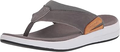 Propet Mens Easton Nubuck Thong Sandals