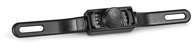 WickedHD WRC-110 Car Rear View Camera with 7 Infared LEDs for Night Vision, Super Wide 170° FOV, IP67 Waterproof Rating (Black)