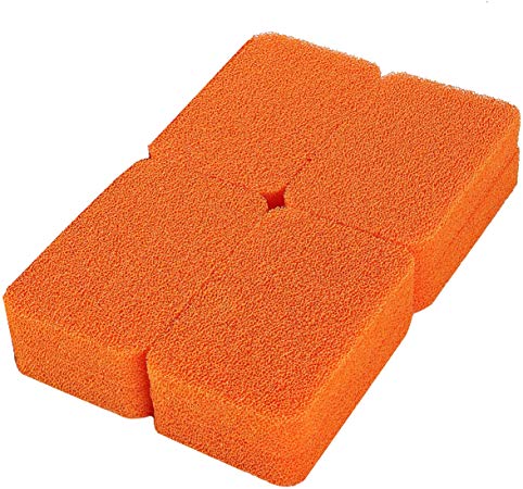 ARCLIBER Silicone Scrubber Sponge - Kitchen and Dish Scrubber - Heavy Duty Silicone Sponge (8 Pack)