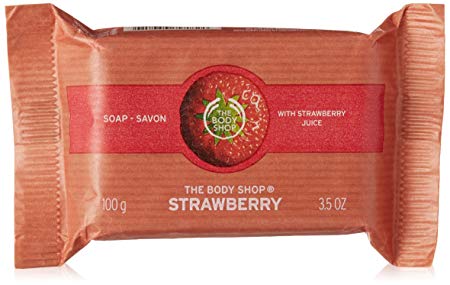 The Body Shop Strawberry Soap 3.5 Ounce (Packaging May Vary)