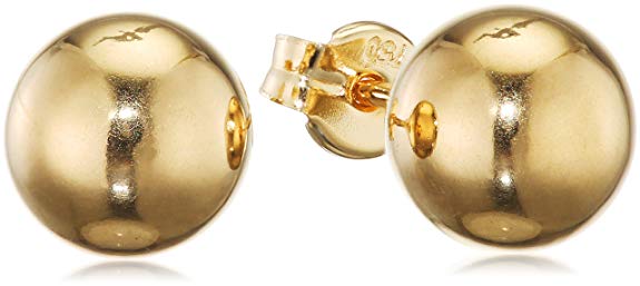 Miore Earrings Women studs Ball Yellow Gold 18 Kt/750
