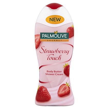 Palmolive Gourmet Strawberry Touch Body Butter Shower Gel Cream, 250 ml