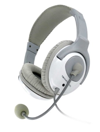 Universal PCStereo Gaming Headset - Yapster TM-YW100A - White