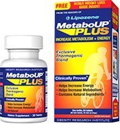 MetaboUP Plus Lipozene 60 Tablets (Pack of 2)