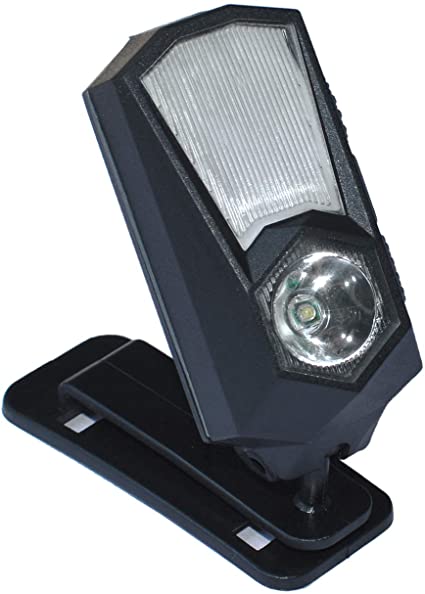 SUNDERPOWER Rechargeable Swiveling Clip-on LED Light | Hands Free Flashlights Multipurpose Headlamps for Backpack, Hat, Pocket, Jacket