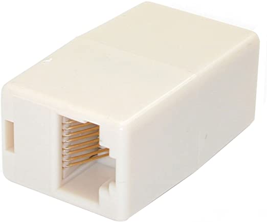 StarTech.com Cat5e RJ45 Modular Inline Coupler - modular inline coupler - Ethernet coupler - cat5e coupler (RJ45COUPLER)