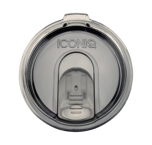 Replacement Lid with Retractable Sip Hole Cover for 20 Ounce Tumblers  Yeti Rambler Compatible Smoke