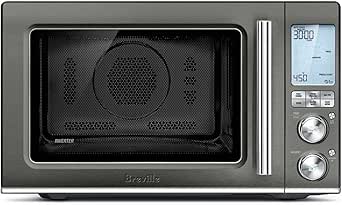 Breville BMO870BST1BUS1 the Combi Wave 3 in 1 Microwave, Black Stainless Steel