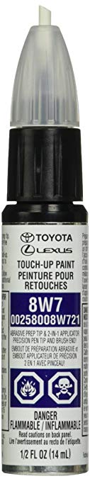 Genuine Toyota 00258-008W7-21 Blue Crush Metallic Touch-Up Paint Pen (.44 fl oz, 13 ml)