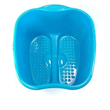Vextronic Footbath Tub Large Foot Basin For Soaking Foot,Pedicure,Spa and Foot Massage (Blue)