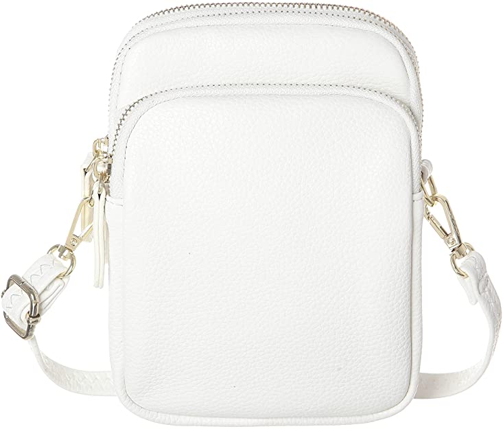 MINICAT Lightweight Small Purse Multi Zipper Mini Cell Phone Purse Pouch Crossbody Shoulder Bags for Women