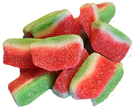 Gummy Watermelon Slices 5-pound Bag