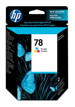 HP 78 Tri-color Original Ink Cartridge (C6578DN)