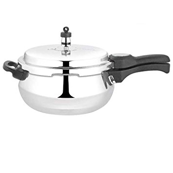 Premier Aluminium Handi 1.5 Litre Pressure Cooker- ( L x B x H) 25 x 18.4 x 13, Silver)