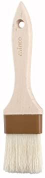 Winco Flat Pastry and Basting Brush, 2-Inch by Winco USA